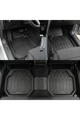 Mazda 626 1990 Model Uyumlu 3d Havuzlu Paspas Tuna Siyah