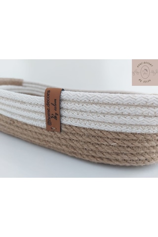 Hasır Oval Sepet - 30x17x6cm