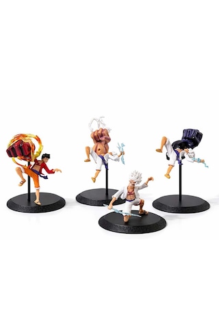 Klc Anime One Piece 4 Lü Mini Figür Seti
