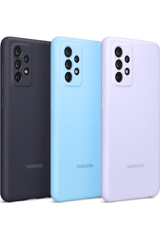Samsung Uyumlu Galaxy A72 Slim Silikon Kilif Ef-Pa725T Silicone Cover 425175589