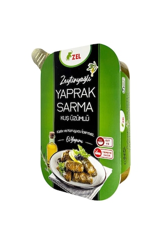 Zel Zeytinyağlı Yaprak Sarma Kuş Üzümlü 200 Gr X 6 Adet