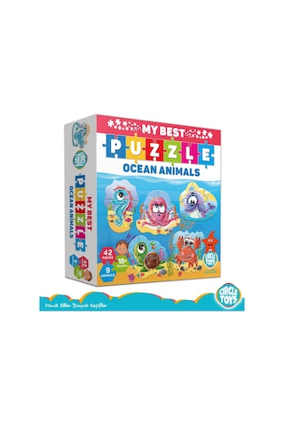 Circle Toys My Best Puzzle Ocean Animals