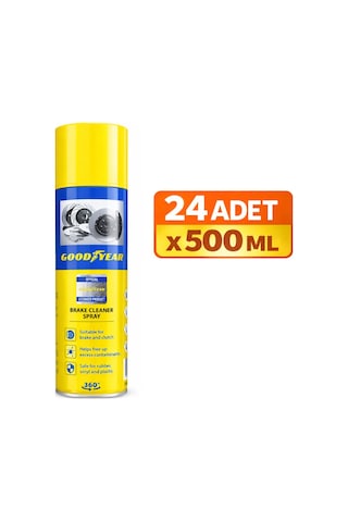 Fren Balata Temizleme Spreyi 24 Adet - Goodyear Fren Balata Temizleme Spreyi 24 Adet - Goodyear