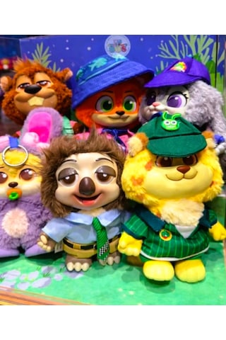 MİNİSO Zootopia 2 Zootropolis Peluş Anahtarlık Figür Kutu Oyuncak Blind Box Çok Renkli