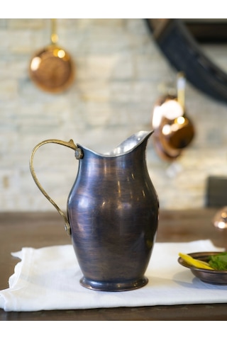 Bakır Sürahi Antalya Model Oksit Renk