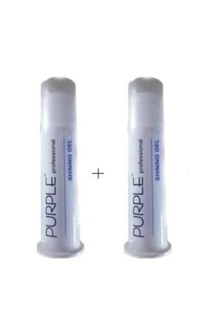 Professional - Purple Shining Gel Wax - Parlak Wax - 2 Li Paket