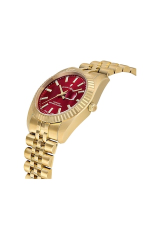 Inspıratıon Jwl04121 Sellita Sw100, 25 Jewels Otomatik Mekanizmalı, Swiss Made Kadın Kol Saati Altın Rengi
