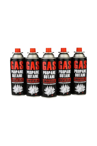 Remtaş Kamp Ocak Gazı Valfli Kartuş 227gr 5'li Çok Renkli