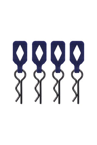 Xindoker 4 Adet Mavi 1/10 Rc Araba Kasa Sabitleme Tokmakları - Model Araçları İçin Kasa Ve Gövde Tutucu Çivileri