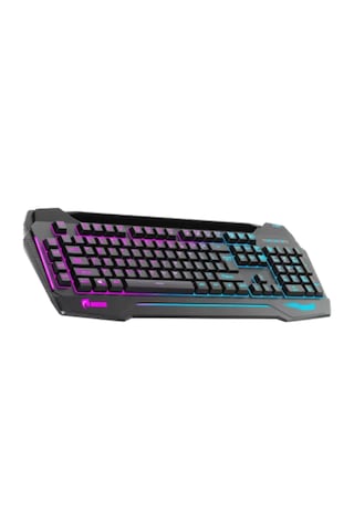 Klavye Gk702-rgb Black Kablolu Multımedya Q Tr