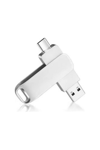 2 In 1 Çift Taraflı Type-c Usb 2.0 Metal Usb Bellek