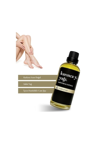 Sabunal Karınca Yumurtası Yağı 100 ML - Epilasyon Sonrası Tüy Azaltıcı Bakım Yağı