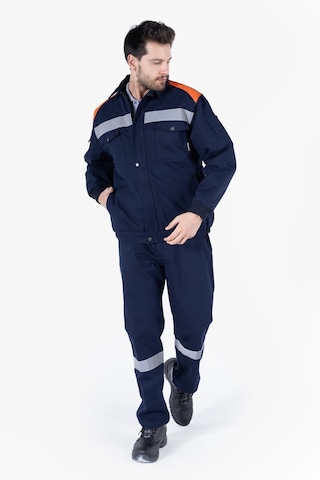 Çift Renkli Mont Pantolon İş Takımı