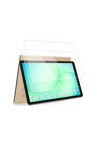 Samsung Uyumlu Galaxy Tab A9+ A11+ 2 Li Nano Ekran Koruyucu 11 İnç Tablet Camı