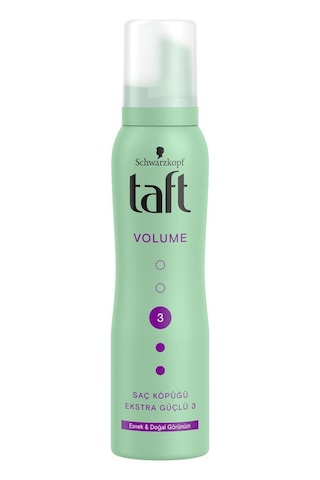 Taft True Volume Esnek Hacim Veren Ekstra Güçlü Saç Köpüğü 150 ML