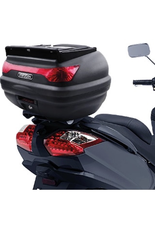 Wogen Motosiklet Arka Çanta 41 Litre Sırt Dayamalı Siyah
