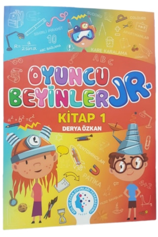 Tazof Oyuncu Beyinler Jr. Seviye 1-2 2 Kitap Bir Arada