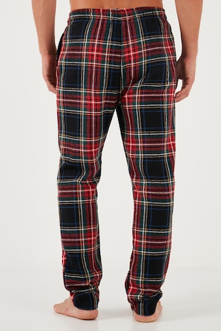 Buratti Erkek Pijama Altı 611pt00154 Siyah-kırmızı Siyah - Kırmızı