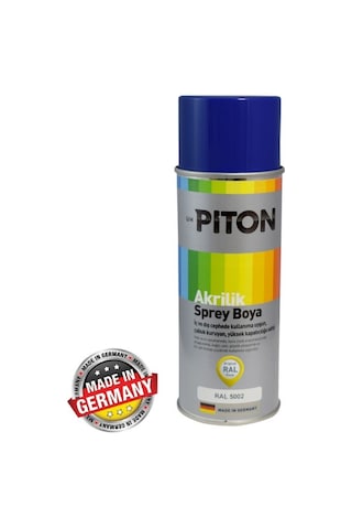 Piton Akrilik Sprey Boya 400 Ml Ral5002 Ultramarin Mavi