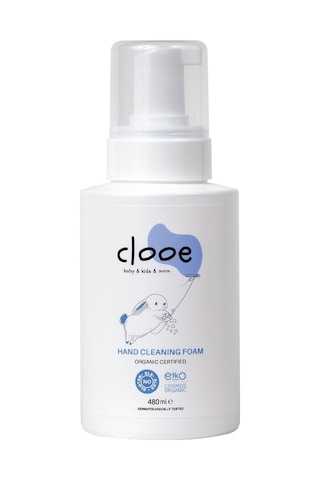 Organik El Temizleme Köpüğü 480ml - Çocuk Ve Yetişkin İçin - Yaban Mersini, Aloe Vera, Meyan Kökü - Cilt Temi