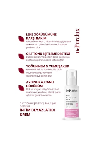 Cilt Tonu Eşitleyici, Sıkılaşma Destekli, Kararma&leke Karşıtı, Arbutin+c Vitamini Beyazlatıcı Krem