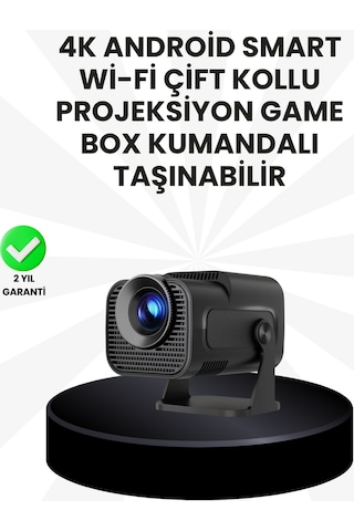 Wifi6 - 234 - Ve Bluetooth 5.4 Destekli Led Projektör - Zero-hls - - Hcs350pro
