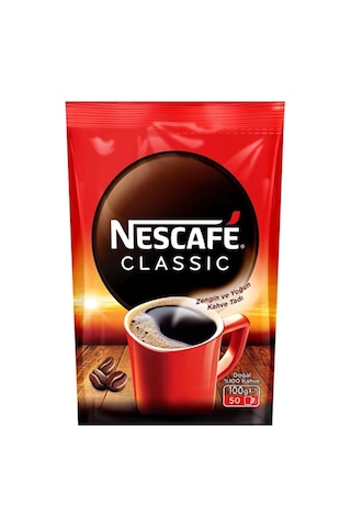 Nescafe Classıc Kahve Poşet 100 Gr X 4 Adet Çözünebilir
