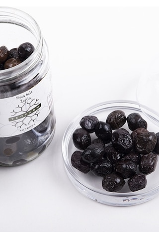 Teofarm Yağlı Salamura Siyah Zeytin 430 G