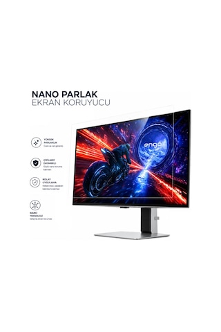 Samsung Uyumlu Odyssey G6 27 İnç Ekran Koruyucu Nano Parlak
