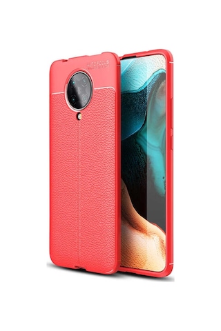 Xiaomi Poco F2 Pro Kılıf Deri Tarzı Niss Silikon Case
