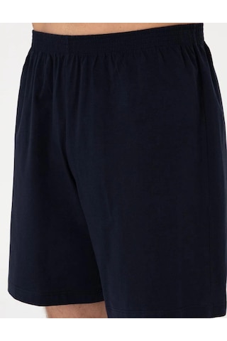 Pierre Cardin Erkek Kısa Kol 3'lü Şortlu Jakarlı Pijama Takım Kutulu Damat Çeyiz Set Bordo