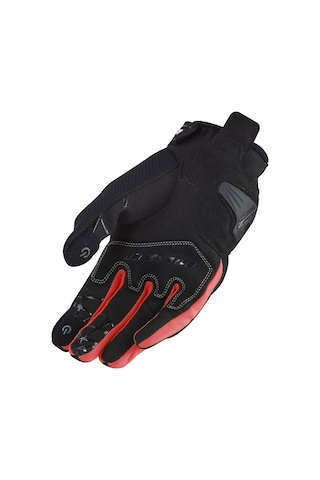 Ls2 Yazlık Eldiven Dart 2 Siyah Kırmızı