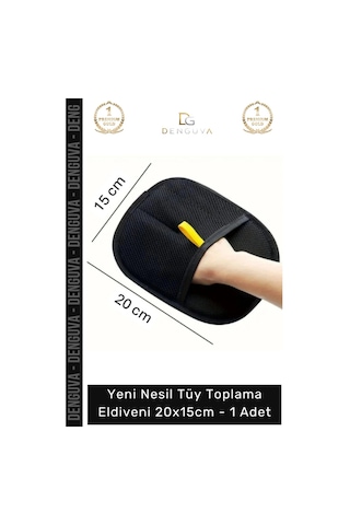 Tüyeldiveni Mikrofiber Çift Yönlü Ergonomik Evcil Hayvan Kedi Köpek Toz Tüy Toplama Eldiveni 20x15 Çok Renkli