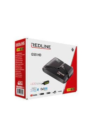 Redline G50 Full Hd Çanaklı Çanaksız Uydu Alıcısı Wifi Anten