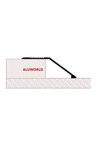 Alüminyum Kot Farki Profili 90Cm * 3 Adet 484132613