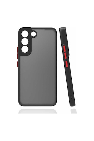 Galaxy S22 Ultra Kılıf Zore Hux Kapak Siyah