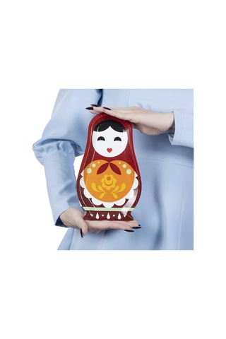 Super Prazdnik Tek Kullanımlık Matruşka Tabakları, 23 Cm, 6 Adet 355097296 100 adet