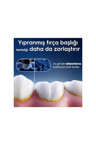 Oral-b İo Ultimate Clean Siyah Diş Fırçası Yedek Başlığı 4 Adet