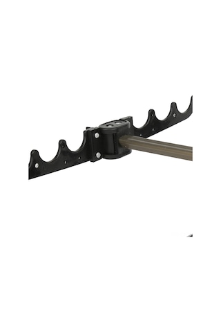 Geeroyoo Alüminyum Katlanabilir Buz Balıkçılığı Kamışı Tutucu - Üç Ayaklı, Çoklu Kamış Konumu, Dayanıklı Ve Taşınabilir