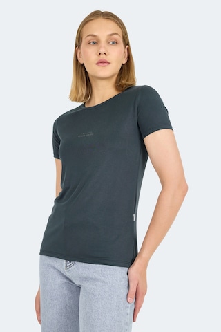 Slazenger Paytons 3 Lü Set Kadın Tişört Ekru - Bordo - Antrasit