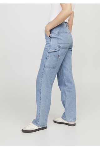 Jack & Jones Kadın Relaxed Fit Jean - Elza 12253069 Light Blue Denim