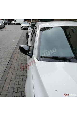 Peugoet 301 Yarasa Ayna Kapağı - Parlak Siyah Abs Plastik