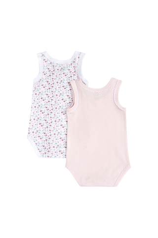 Chicco Kız Bebek 2li Kolsuz Body Set 09101764000000 000011 Pembe