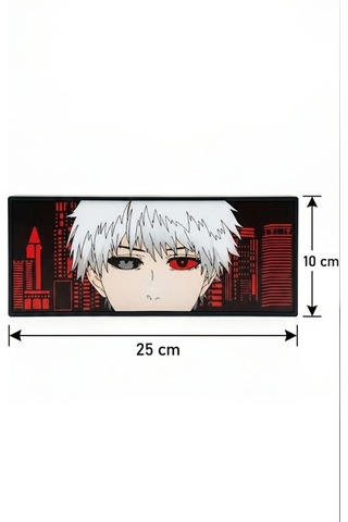 Anime Tokyo Ghoul Tasarımlı Dekoratif Aydınlatma Gece Lambası Çok Renkli