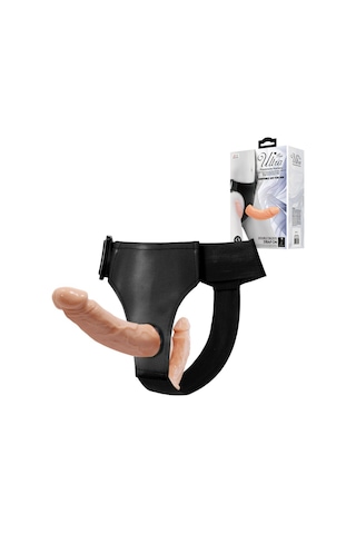 Lilitu Shop Baile 2277 Belden Bağlamalı Çift Taraflı İçi Dolu Strapon Penis