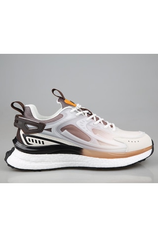 Pierre Cardin Pcı-10105 Beyaz Kahve Erkek Sneakers Kahve