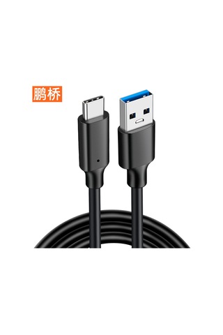 Suofeng Type-c 10gbps Veri Kablosu 3a 60w Pd Hızlı Şarj, Usb3.2 Çevirici, Araç/ssd Uyumlu, Siyah 0.5m