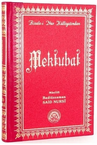 Mektubat / Risalei Nur Tercümesi Orta Boy, Sırtı Deri, Kod:20...
