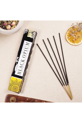 Deepika Siyah Afyon Aromalı Çubuk Tütsü