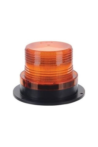 Çift Fonksiyonlu Led Çakar Tepe Lambası 10-80v, Turuncu Uyarı Işığı, Mıknatıslı Ve Sabit Montajlı Araç Tepe Lambası